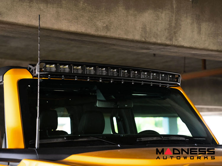Ford Bronco Light Upgrade - Curved Light Bar Mount - 12 Pods